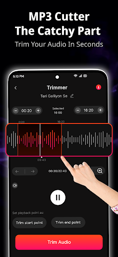 MP3 Cutter: Music Audio Editor ekran görüntüsü