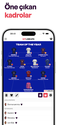 MyLineups - Lineup Builder ekran görüntüsü