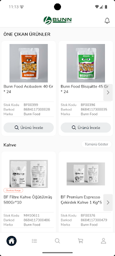 BUNN FOOD ekran görüntüsü