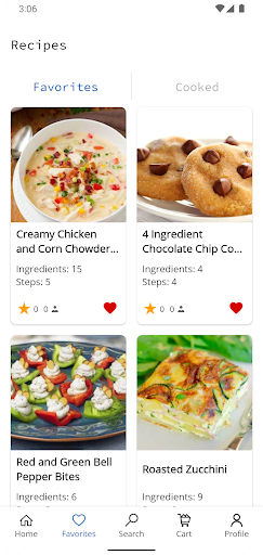 Easy Dinner Recipes. Cookbook ekran görüntüsü
