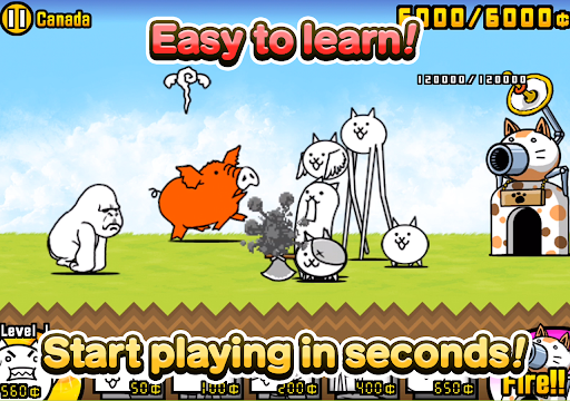 The Battle Cats ekran görüntüsü