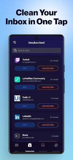 Email Cleaner: Clean Inbox ekran görüntüsü