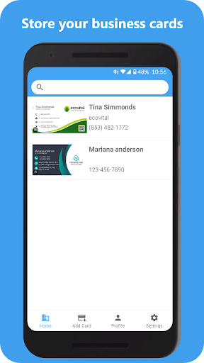 CardScan - Kartvizit Tarayıcı ekran görüntüsü