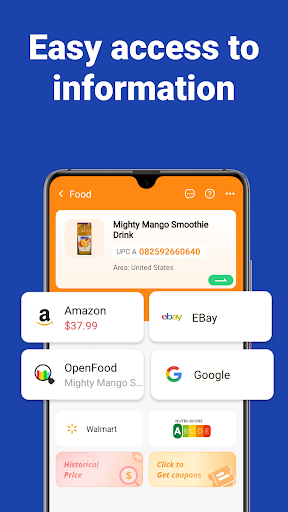 InfScan QR Code&BarCode Reader ekran görüntüsü