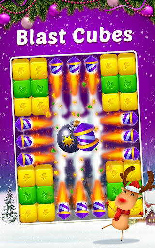 Toy Cubes Pop - Match 3 Game ekran görüntüsü