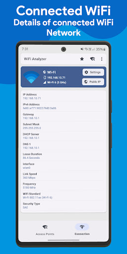 WiFi Analyzer & Scanner ekran görüntüsü