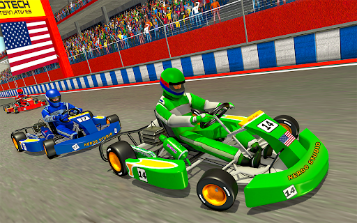 Go Kart Yarış Oyunları 3D ekran görüntüsü