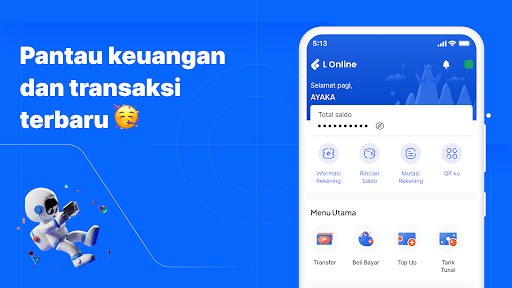 Lampung Online - mBanking ekran görüntüsü