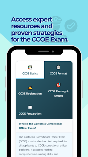 CCOE Practice Test ekran görüntüsü