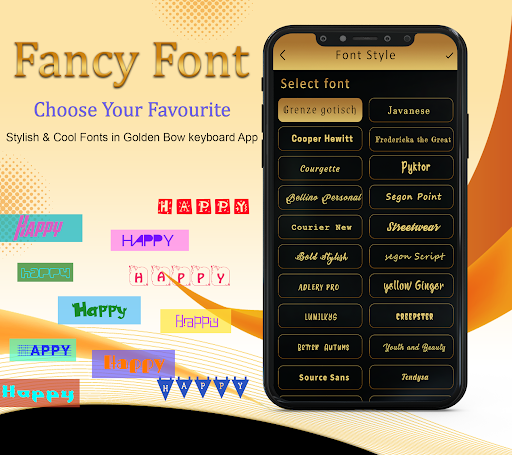 Golden Bow Keyboard ekran görüntüsü
