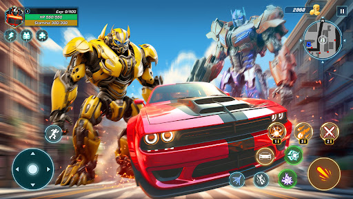 Robot City Car Battle ekran görüntüsü