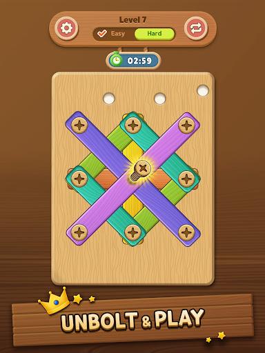 Royal Bolt : Screw Puzzle ekran görüntüsü