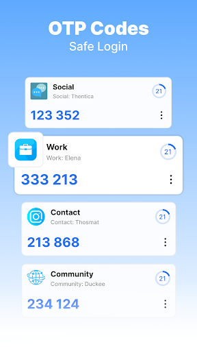 Authenticator App - Secure 2FA ekran görüntüsü