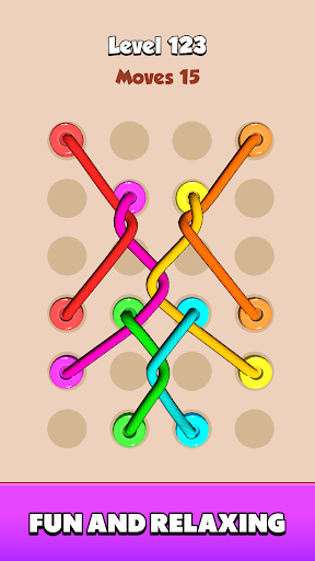 Color Tangled Rope 3D ekran görüntüsü