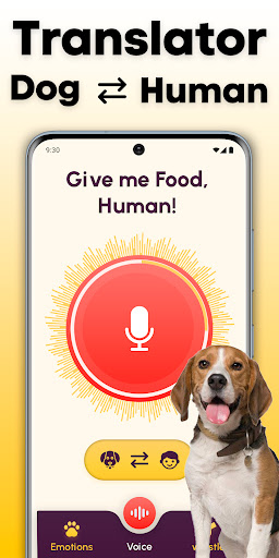 Dog Translator Dog to Human ekran görüntüsü