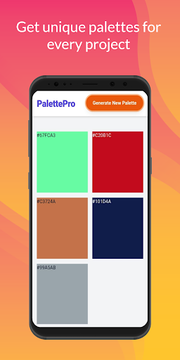 Color Palette Generator ekran görüntüsü