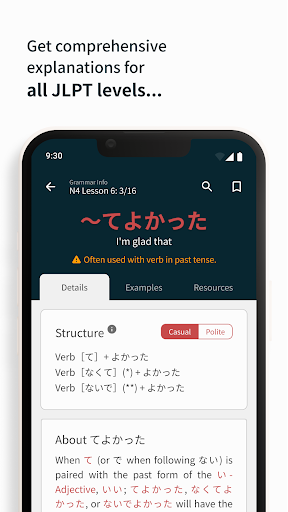 Bunpro Japanese SRS ekran görüntüsü