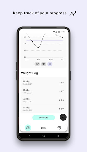 EZ Weight Tracker: BMI & Log ekran görüntüsü