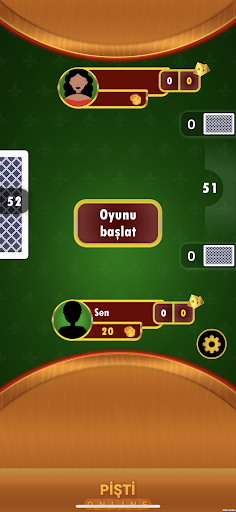 Pişti internetsiz ekran görüntüsü