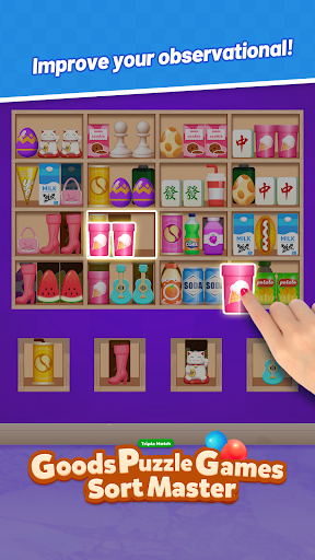 Goods Puzzle Games-Sort Master ekran görüntüsü