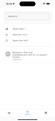 Resto Kurye Takip ekran görüntüsü