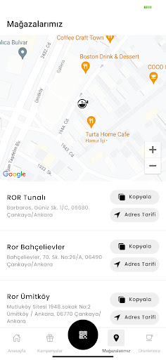 ROR Cafe ekran görüntüsü