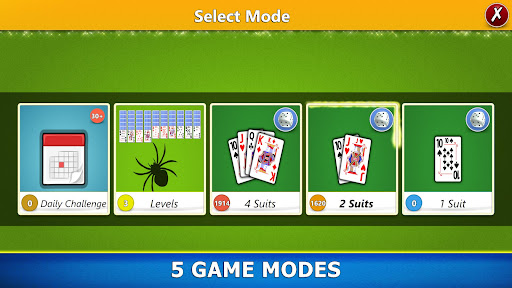 Spider Solitaire Mobile ekran görüntüsü