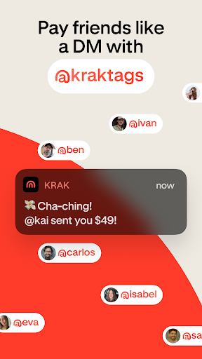 Krak: Money & Crypto Transfer ekran görüntüsü