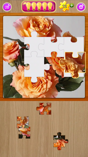 Rose Jigsaw Puzzle ekran görüntüsü