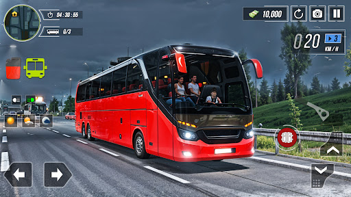 City Bus Driving and Racing ekran görüntüsü