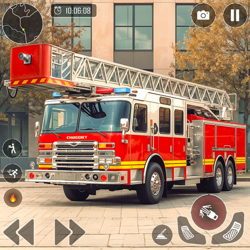 Fire Truck Firefighter Games