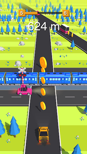 Traffic Car Run 2D : Car games ekran görüntüsü