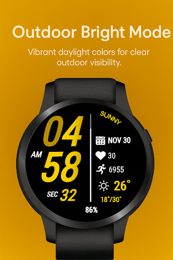 Sport Digital Edge WatchFace ekran görüntüsü