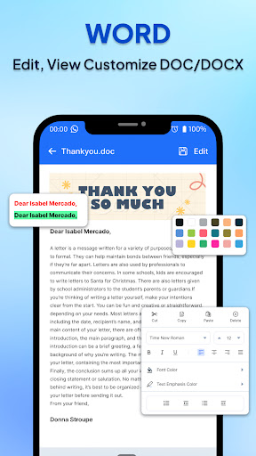 Word Editor - AI Writer ekran görüntüsü