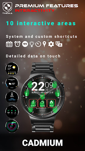 Cadmium Watch Face ekran görüntüsü
