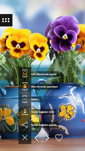 4K çiçekli duvar kağıtları ekran görüntüsü