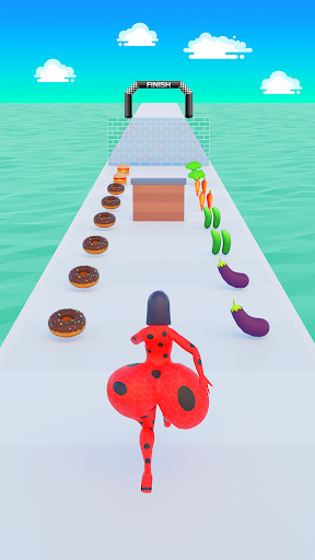 Twerk Fun Race - Run games 3D ekran görüntüsü