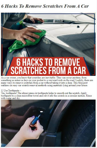 How to Fix a Car Scratch ekran görüntüsü