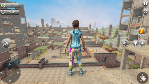 Only Up Sky Rooftop Parkour 3D ekran görüntüsü