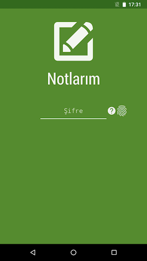 Notlarım - Not Defteri ekran görüntüsü