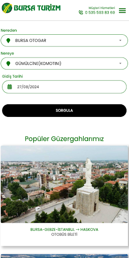 Bursa Turizm ekran görüntüsü