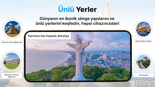 Dünya Haritası Uydu Canlı ekran görüntüsü
