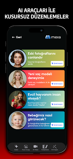 Mexa - AI ile Fotoğraf & Video ekran görüntüsü