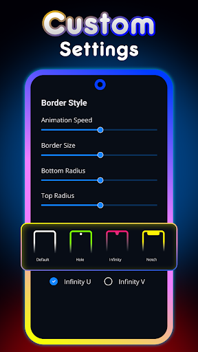 Edge Lighting - Border Colors ekran görüntüsü