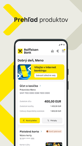 Raiffeisen Bank SK ekran görüntüsü