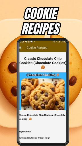 Cookie Recipes ekran görüntüsü