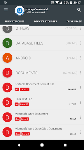 Storage Analyzer & Disk Usage ekran görüntüsü