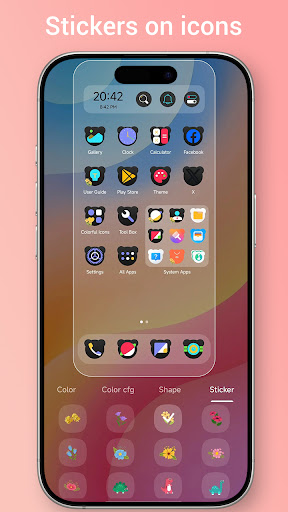 Colorful OS Launcher: Themes ekran görüntüsü