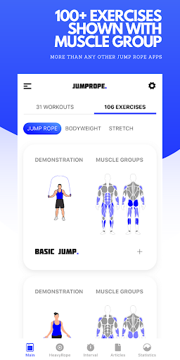 Jump Rope Training App ekran görüntüsü