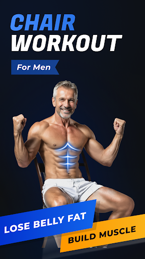 Chair Workout for Men-EasyFIT ekran görüntüsü